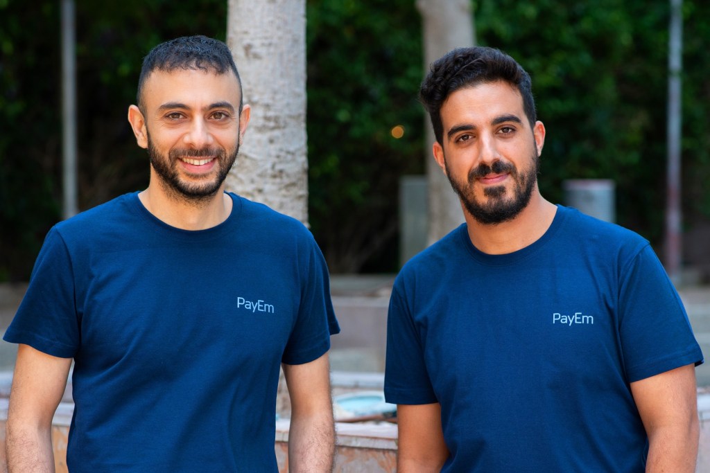 PayEm Co-Founders L-R - Itamar Jobani, Omer Romich. Credit Or Kaplan