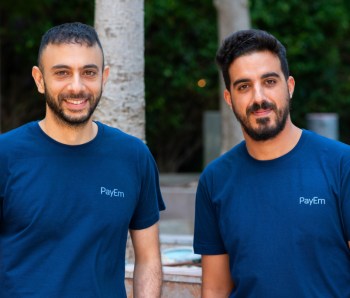 PayEm Co-Founders L-R - Itamar Jobani, Omer Romich. Credit Or Kaplan